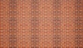 high resolution brick wall made of old red brick Royalty Free Stock Photo