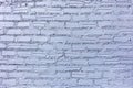 High resolution clean blue modern pattern of brick wall Royalty Free Stock Photo