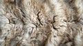 High Resolution Close Up of Luxurious Brown Faux Fur Texture for Background or Design Elements