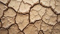 Abstract background of cracked, dry earth texture illustrating drought, desertification, and climate Royalty Free Stock Photo