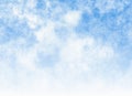 High resolution clouds on blue sky backrounds Royalty Free Stock Photo