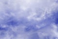High resolution clouds on blue sky backrounds Royalty Free Stock Photo