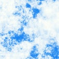 High resolution clouds on blue sky backrounds Royalty Free Stock Photo