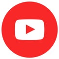 Colored Youtube logo icon