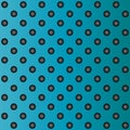 Blue metal stainless steel aluminum perforated pattern texture mesh background Royalty Free Stock Photo