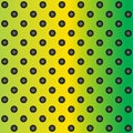 Green metal stainless steel aluminum perforated pattern texture mesh background Royalty Free Stock Photo