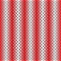 Red metal stainless steel aluminum perforated pattern texture mesh background Royalty Free Stock Photo