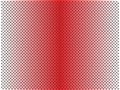 Red metal stainless steel aluminum perforated pattern texture mesh background Royalty Free Stock Photo