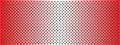 Red metal stainless steel aluminum perforated pattern texture mesh banner background Royalty Free Stock Photo