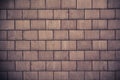 High resolution cream brick wall texture Royalty Free Stock Photo