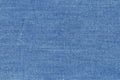 a high resolution denim fabric textured background close-up Royalty Free Stock Photo