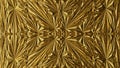 High resolution and detail of abstract functional golden background art with luxury fractal