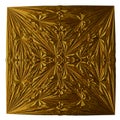 High resolution and detail of abstract functional golden background art with luxury fractal