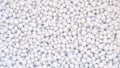 Abstract digital background with heap of white tiny balls Royalty Free Stock Photo