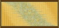 High Resolution A ethnic texture border design. A beautiful border with antique color scheme. Digital And Textile Four Side Border