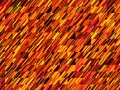 High Resolution Fractal Geometric Orange Pattern Background