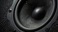 Audio Speaker Close-Up. Royalty Free Stock Photo