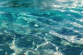 Tranquil Water Surface Texture with Sunlight Reflection, AI Generated Royalty Free Stock Photo