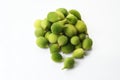 Top View of Fresh Green Spiny Gourd.