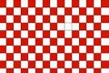 Red and White Checkered Tile Pattern Royalty Free Stock Photo