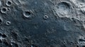 Detailed Texture and Craters of the Moon Surface in High Resolution Royalty Free Stock Photo