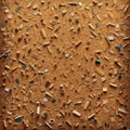 Close-up Texture of Brown Cork Board, AI Generated Royalty Free Stock Photo