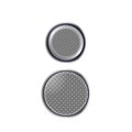 High-resolution Image Showcasing Two Button Cell Batteries Ideal For Illustrating Power Sources, Small Electronics Royalty Free Stock Photo