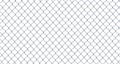 Isolated Chain-Link Fence