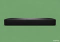 High-Resolution Modern Soundbar Front View with Clean Matte Texture, No Shadows, No Reflections Royalty Free Stock Photo