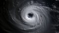 Hyper-realistic Space Image: Hurricane Dudley In Lensbaby Style