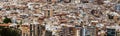 tiled roofs of the old town of Alicante Andalusia Spain