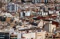 tiled roofs of the old town of Alicante Andalusia Spain