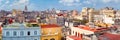 Panoramic view of Old Havana including the Capitol building Royalty Free Stock Photo