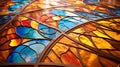 Exquisite Crafted Stained Glass: Vibrant Patterns & Artistic Ambiance