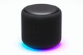Smart Speaker Elegance â Modern Wireless Voice-Controlled Device for Home, Music, and Smart Living Royalty Free Stock Photo