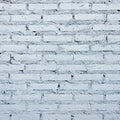 High resolution pictures clean blue modern pattern of brick wall Royalty Free Stock Photo