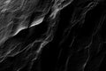 Dramatic black rock texture provides a dark abstract stone surface design. Royalty Free Stock Photo