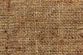 High Resolution Rough Crumpled Woven Jute Fabric Mottled Grunge Texture Royalty Free Stock Photo