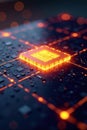 High resolution solar cell, energy flow, micro components, data visualization , conversion, detail
