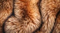 High Resolution Texture Detail of Soft Brown Faux Fur Fabric for Fashion and Interior Design Background Royalty Free Stock Photo