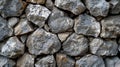 High resolution texture of rough stone surface in natural setting Royalty Free Stock Photo