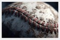 Professional Baseball Game Closeup Royalty Free Stock Photo