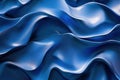 high resolution visual of Abstract blue background with depth Royalty Free Stock Photo