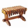 High Resolution Visual of a Photo Marimba, Isolated on a White Background Royalty Free Stock Photo