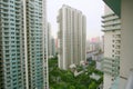 High rise apartment blocks in China