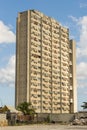 High-rise apartment building Vedado Havana Royalty Free Stock Photo