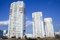 High-rise apartment buildings