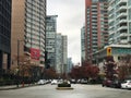 High Rise Apartments in Downtown Vancouver, BC Royalty Free Stock Photo