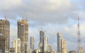 High rise Building construction in India Royalty Free Stock Photo