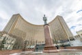 High-rise building of modern prestigious hotel in the Moscow region